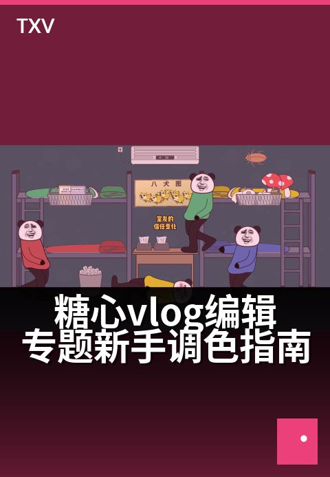 糖心vlog编辑专题新手调色指南 - 轻松调出视频温暖氛围
