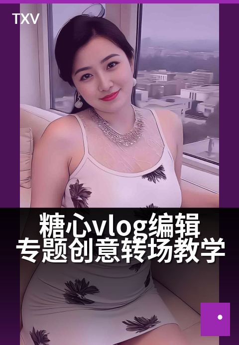 糖心vlog编辑专题创意转场教学 - 新手也能快速掌握的剪辑秘诀
