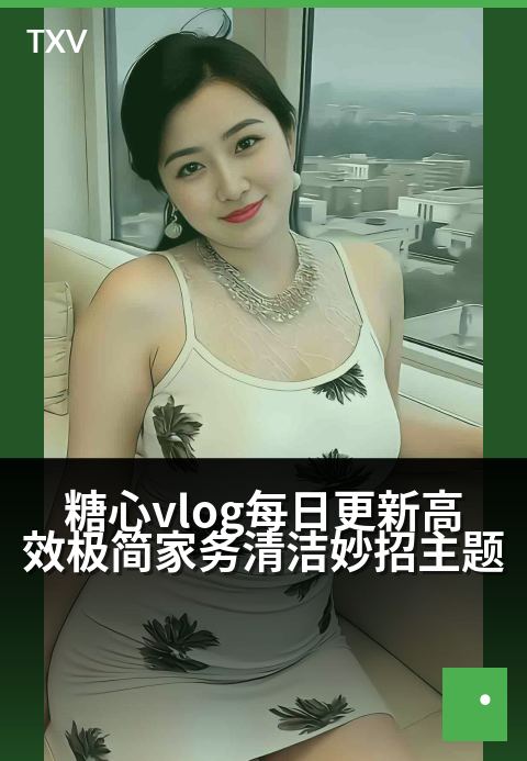 糖心vlog每日更新高效极简家务清洁妙招主题 - 5分钟清洁魔法，让家务变轻松日常-每日更新-糖心vlog
