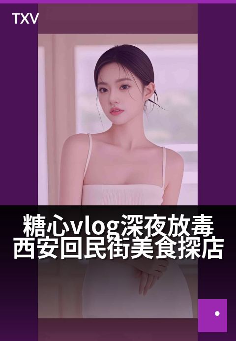 糖心vlog深夜放毒西安回民街美食探店 - 凌晨的碳水炸弹！回民街不眠夜，舌尖先冲了-美食探店 · 第 1-糖心vlog