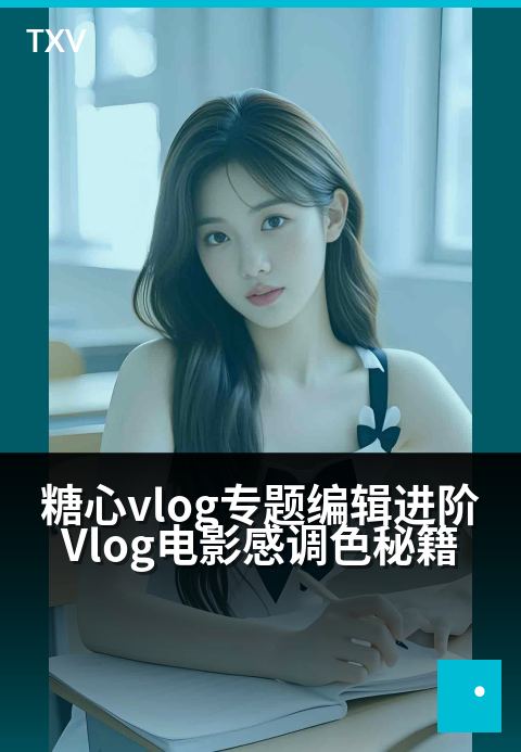 糖心vlog专题编辑进阶Vlog电影感调色秘籍 - 用光影调出故事感，让日常秒变电影大片-编辑专题-糖心vlog
