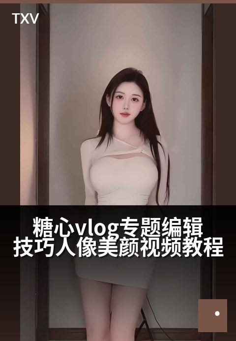 糖心vlog专题编辑技巧人像美颜视频教程 - 解锁高级感人像：从糖心美颜到电影级画面-编辑专题-糖心vlog