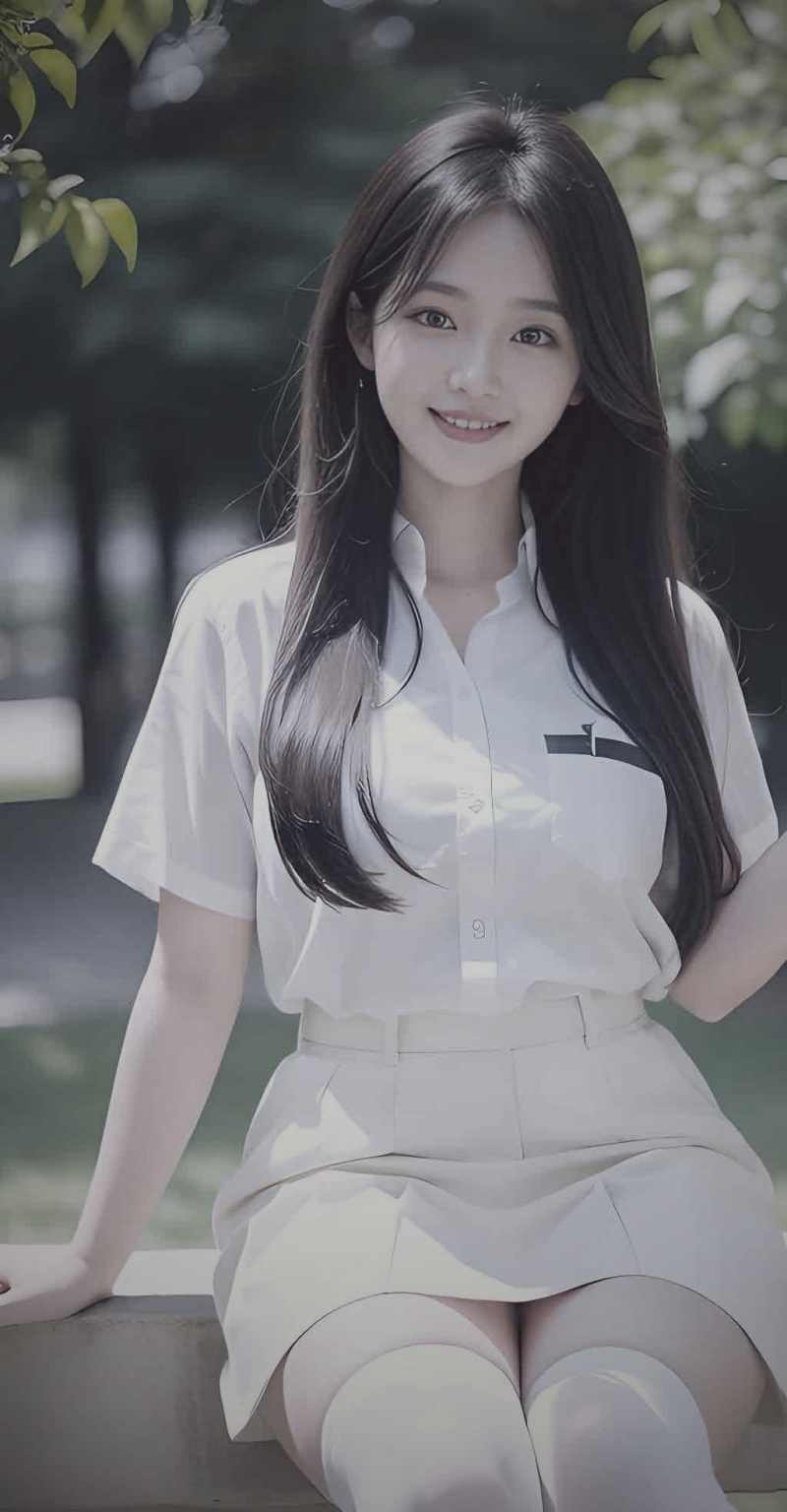 京都清水寺舞台被樱花环绕，游客在花间拍照留念
